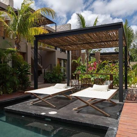 トゥルムLujoso Departamento Boho-Chic Con Alberca Privadaアパートメント エクステリア 写真