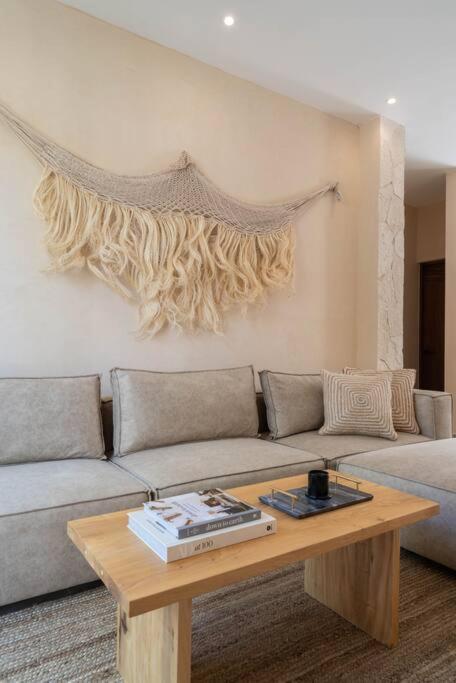 トゥルムLujoso Departamento Boho-Chic Con Alberca Privadaアパートメント エクステリア 写真