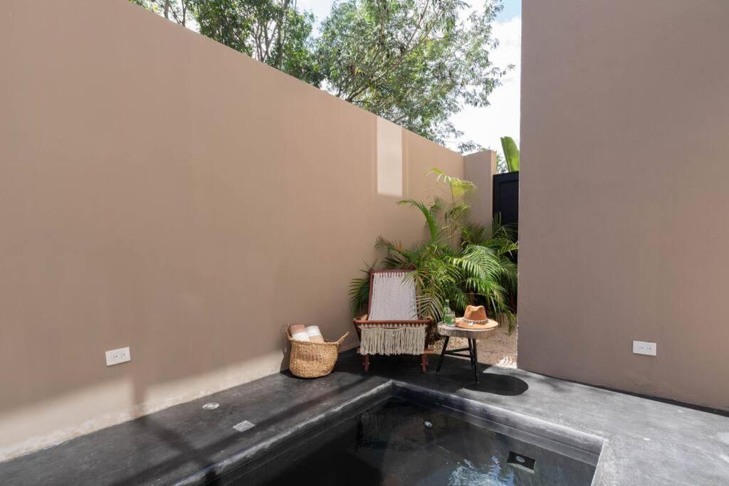 トゥルムLujoso Departamento Boho-Chic Con Alberca Privadaアパートメント エクステリア 写真